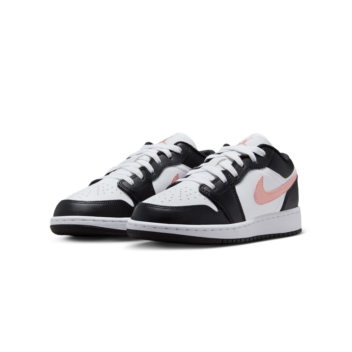 Jordan 1 Low White Black Rust Pink (GS)