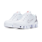 Nike Shox TL White Metallic Silver Max Orange (Women's)