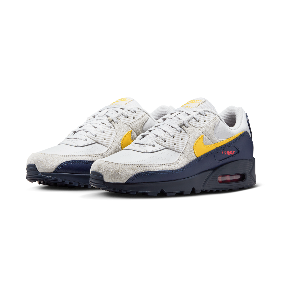 Nike Air Max 90 Neutral Grey Tour Yellow