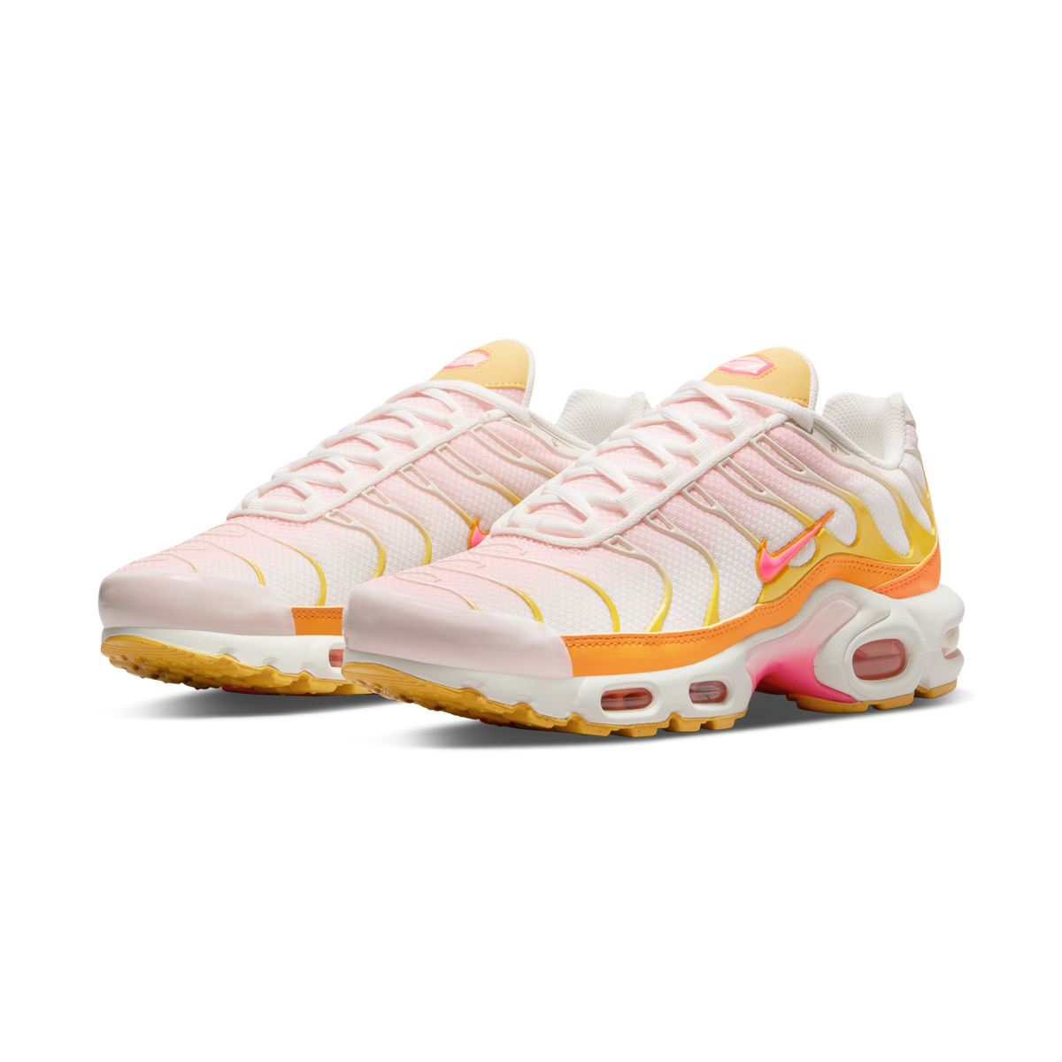 Nike Air Max Plus White Orange Pink (Women's) | DX2673-100