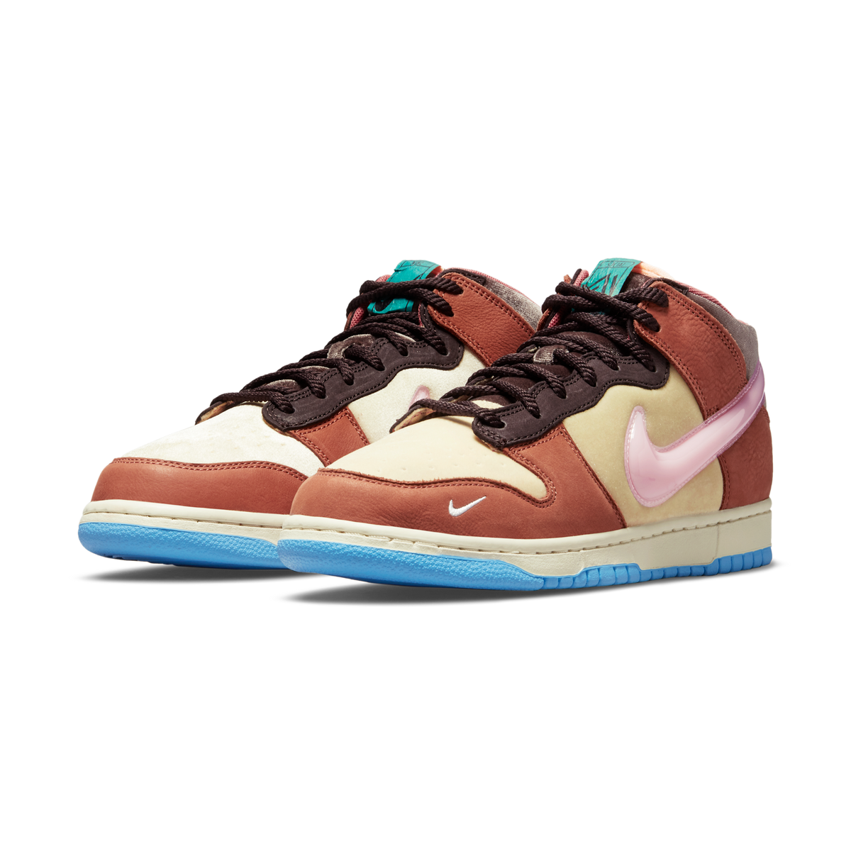 Nike Dunk Mid Social Status Free Lunch Chocolate Milk