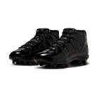Jordan 11 Mid TD Cleat Patent Black