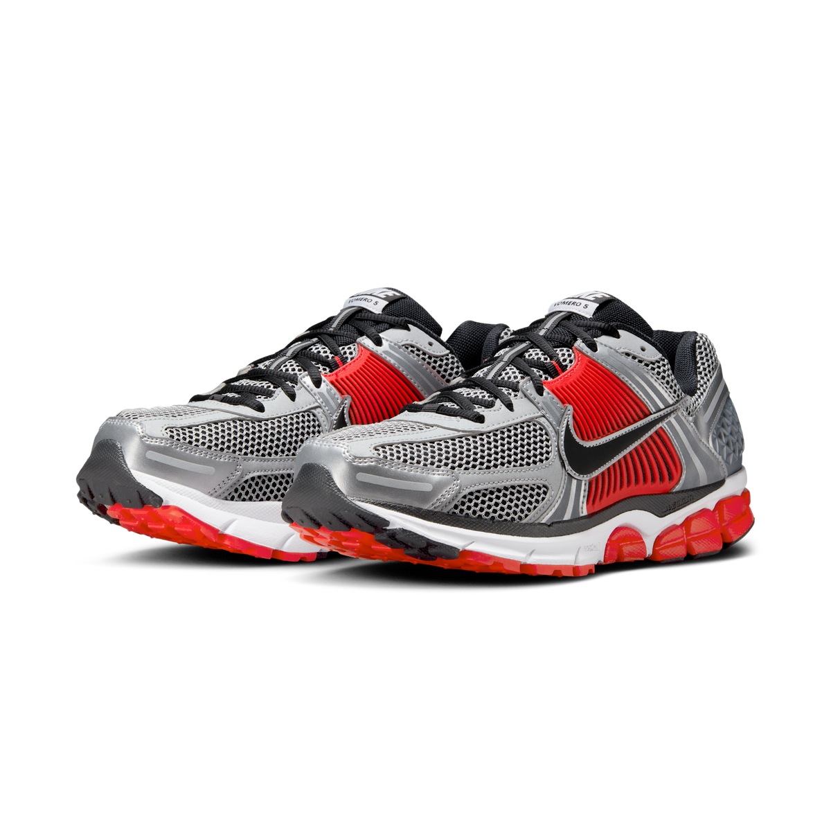 Nike Zoom Vomero 5 Bright Crimson Metallic Silver