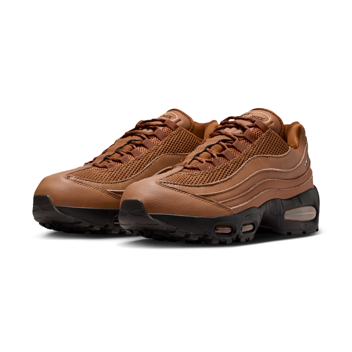 Nike Air Max 95 Big Bubble Light British Tan Jewel Swoosh (Women's)