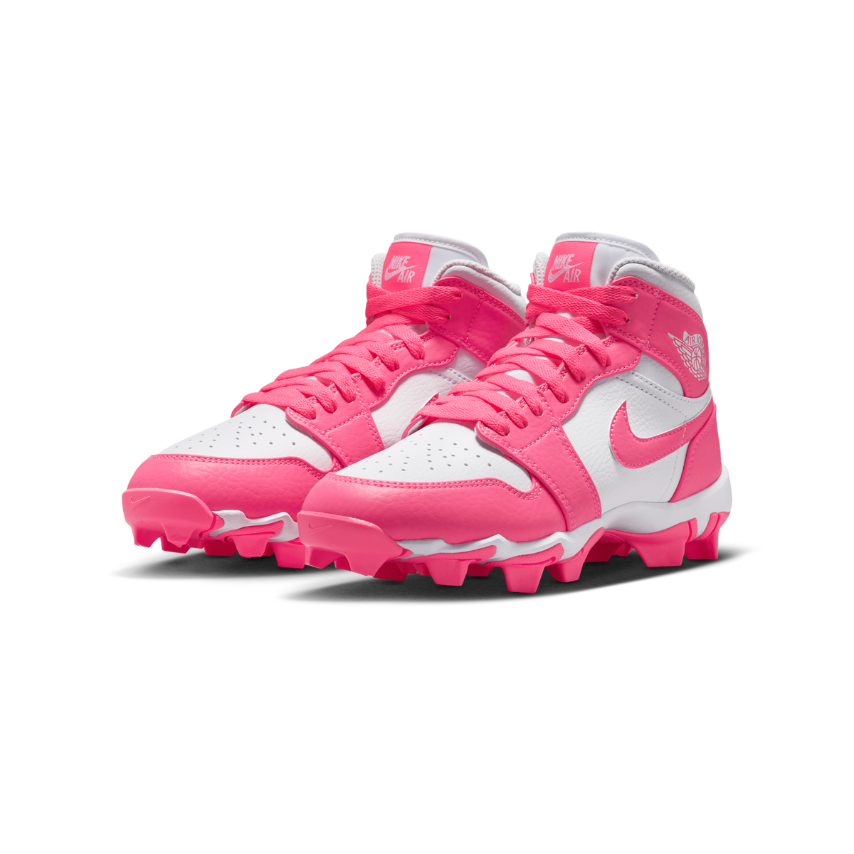 Jordan 1 Mid Cleat White Digital Pink (GS)