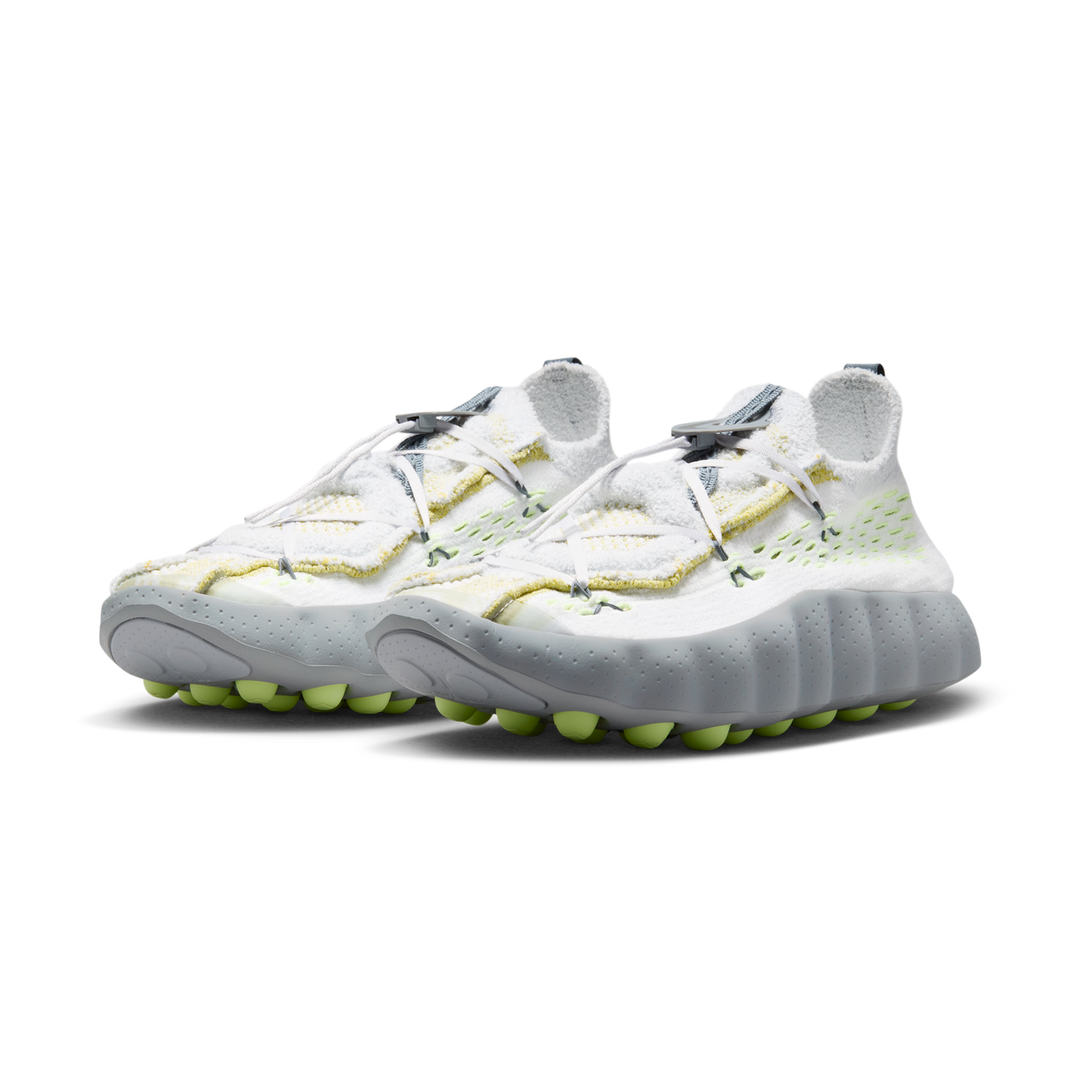 Nike Mind 002 Flyknit White Dark Grey Volt