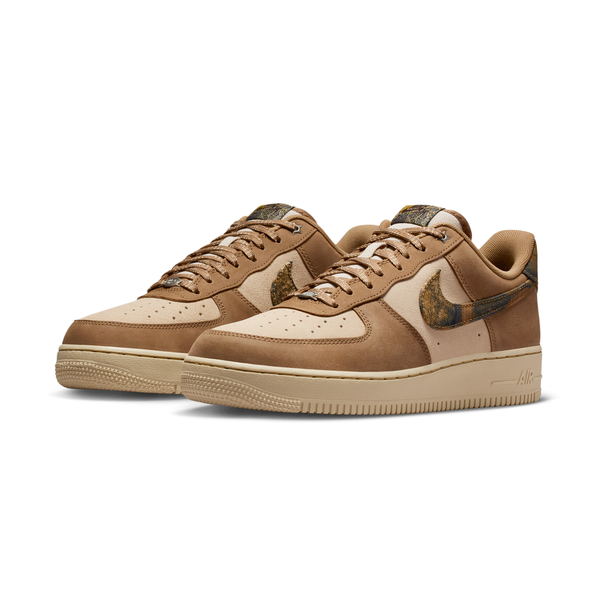 Nike Air Force 1 Low '07 Realtree Rattan Rocky Tan Seal Brown Camo
