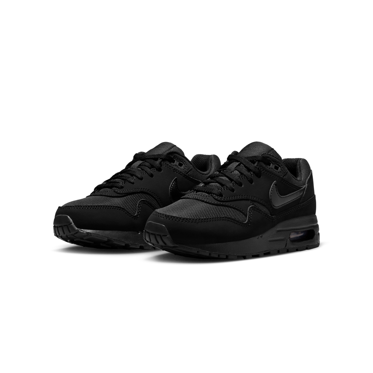 Nike Air Max 1 Triple Black (GS)