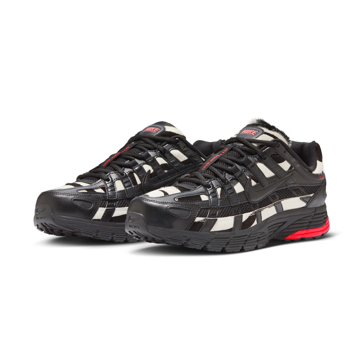 Nike P-6000 Zebra Black Solar Red