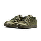 Jordan 1 Low Method of Make Satin Medium Olive (Women's)
