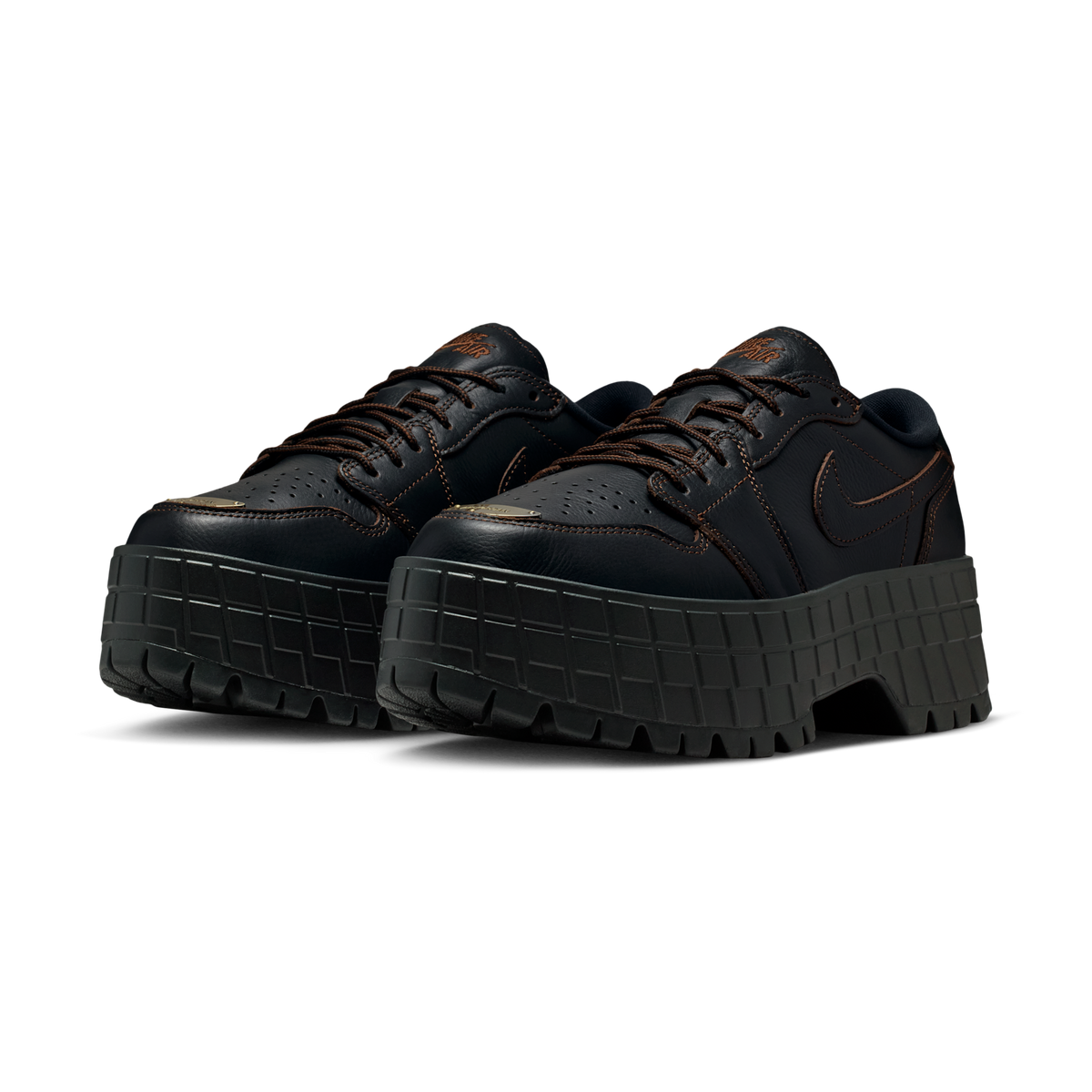 Jordan 1 Low Brooklyn Black Cacao Wow (Women's)