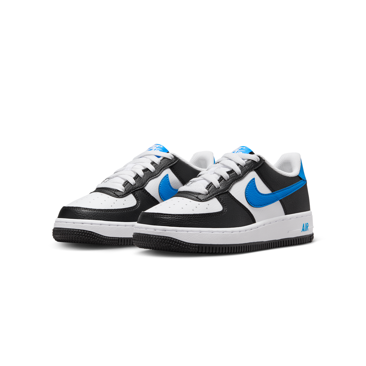 Nike Air Force 1 Low White Black Light Photo Blue (GS)