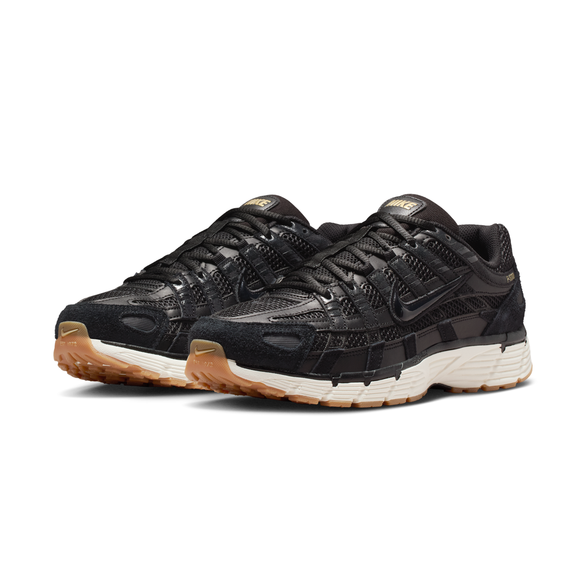 Nike P-6000 SE Black Metallic Gold Gum