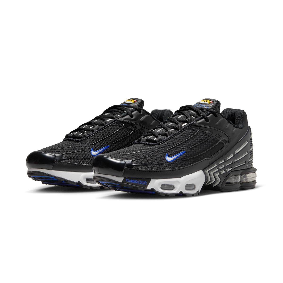 Nike Air Max Plus 3 Black Blue Metallic Silver | HF4294-001