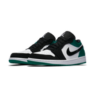 Jordan 1 Low White Black Mystic Green