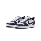 Nike Court Borough Low White Midnight Navy (GS)