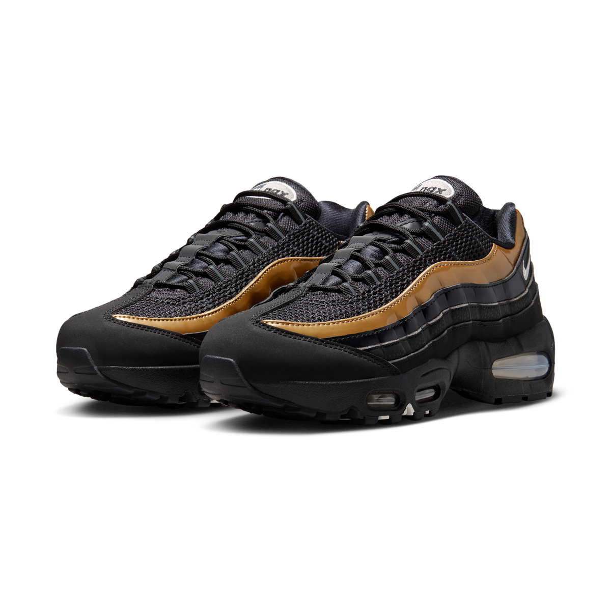 Nike Air Max 95 SE Big Bubble Black Metallic Gold (Women's)
