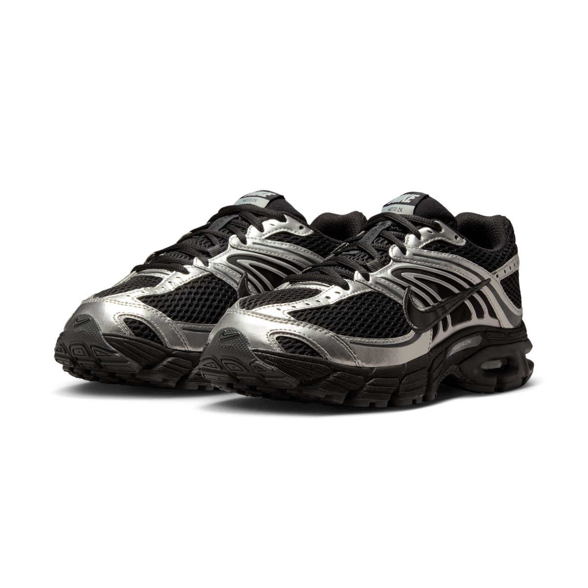 Nike Air Max Moto 2K Black Metallic Silver (Women's) | HQ2056-007
