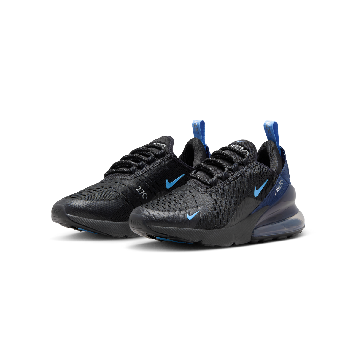 Nike Air Max 270 Black Royal Midnight Navy (GS)