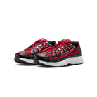 Nike P-6000 University Red Metallic Silver Dark Smoke Grey Black (GS)