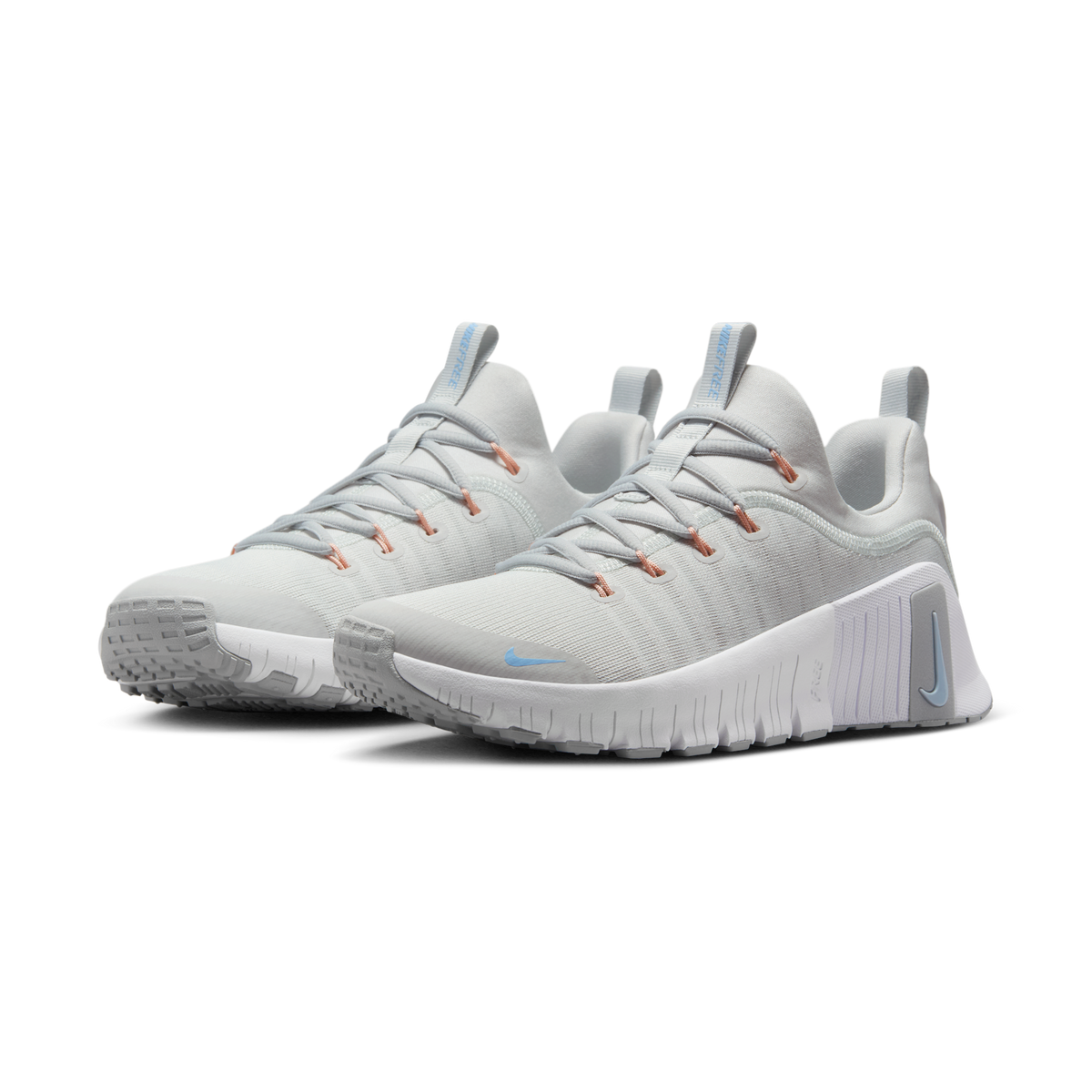 Nike Free Metcon 6 Photon Dust Light Smoke Grey Summit White Metallic Silver (Women's)