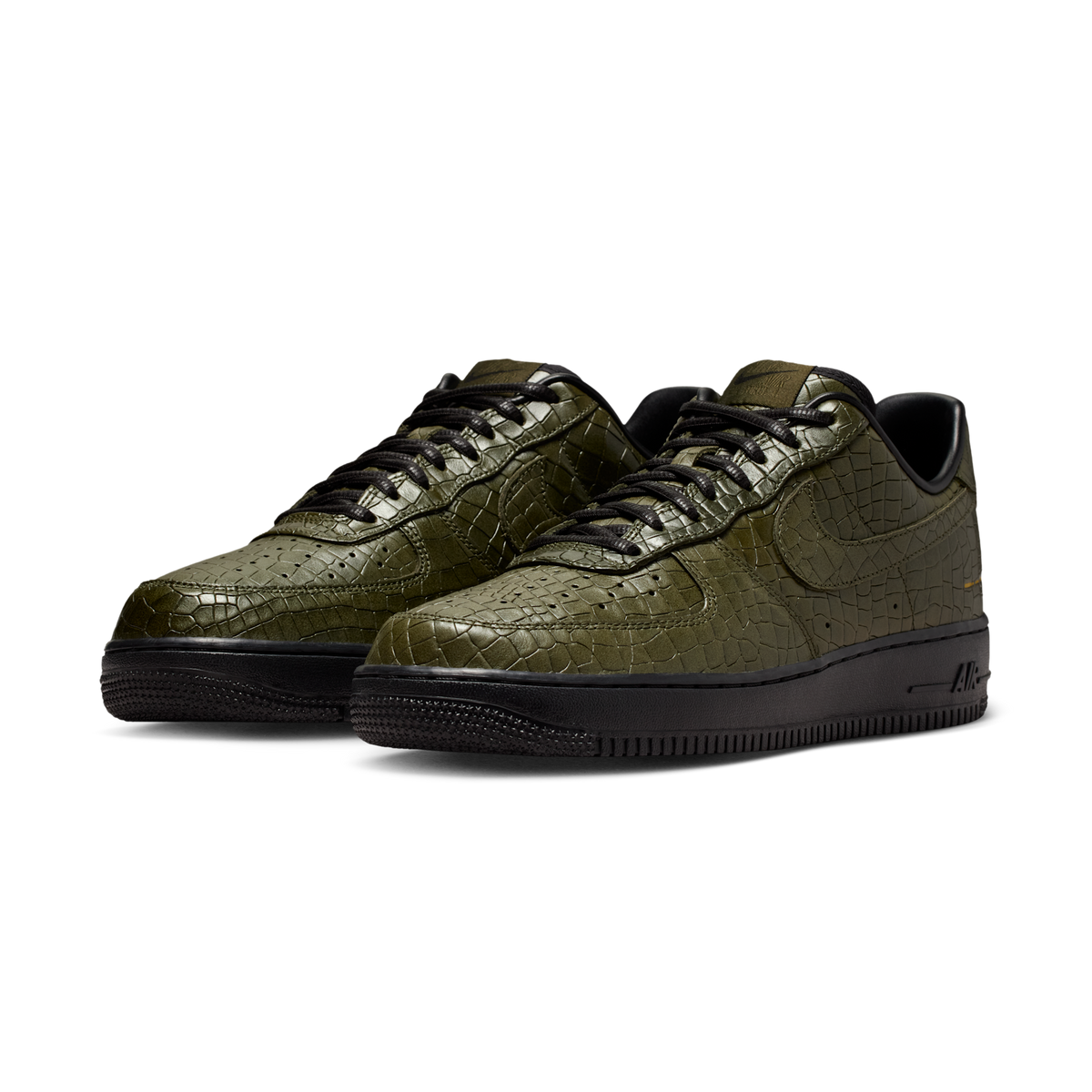 Nike Air Force 1 Low Morse Code Cargo Khaki Croc
