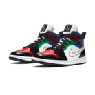 Jordan 1 Mid SE Black White Multi-Color (Women's)