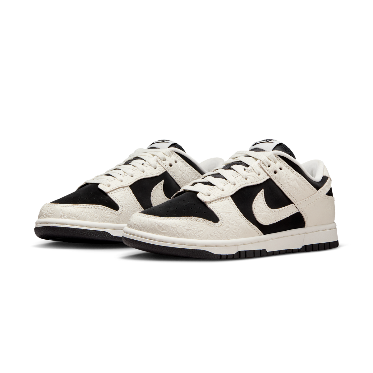 Nike Dunk Low Embossed Black Sail (Women's) | IF3944-001