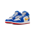 Jordan 1 Mid Racer Blue Red Gold (GS)