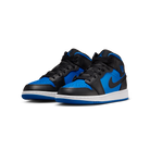 Jordan 1 Mid Black Royal Blue (GS)