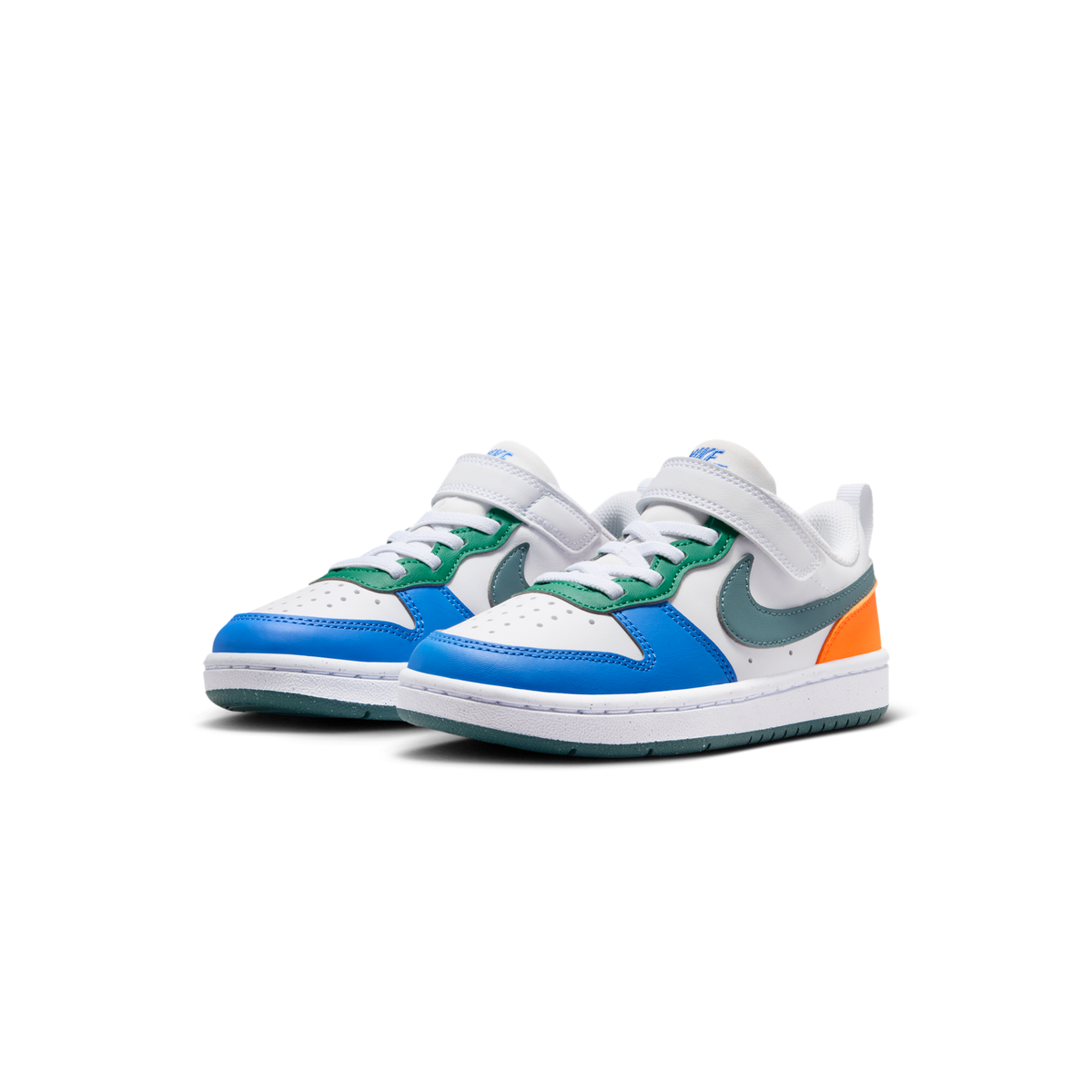 Nike Court Borough Low Recraft White Malachite Blue Crystal Mineral Slate (PS)