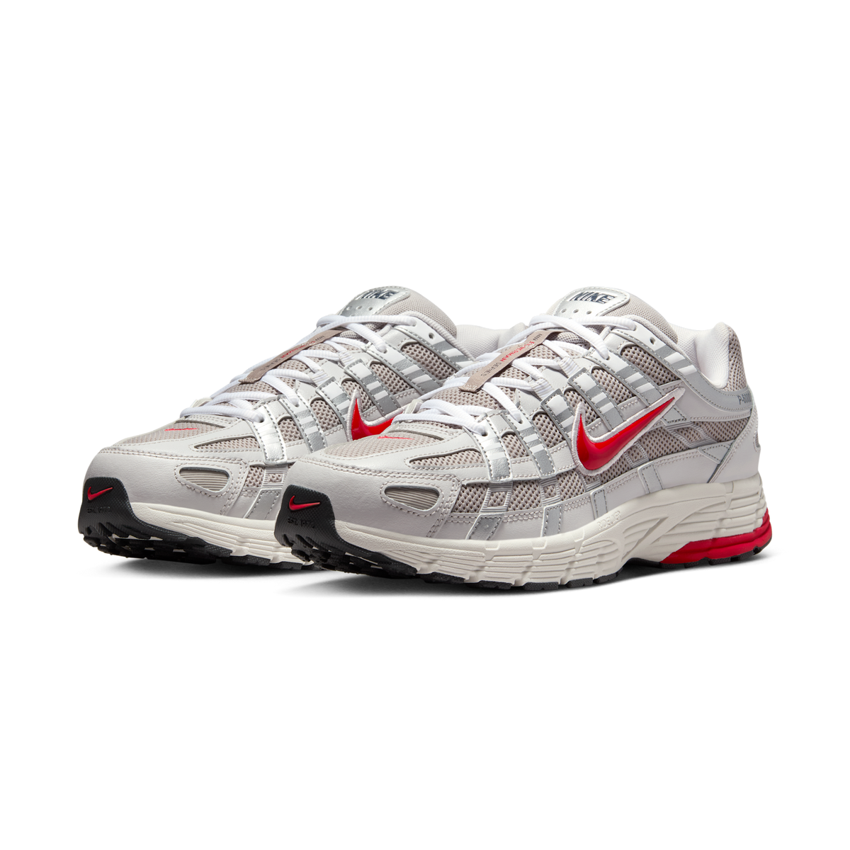Nike P-6000 Grey Fire Red