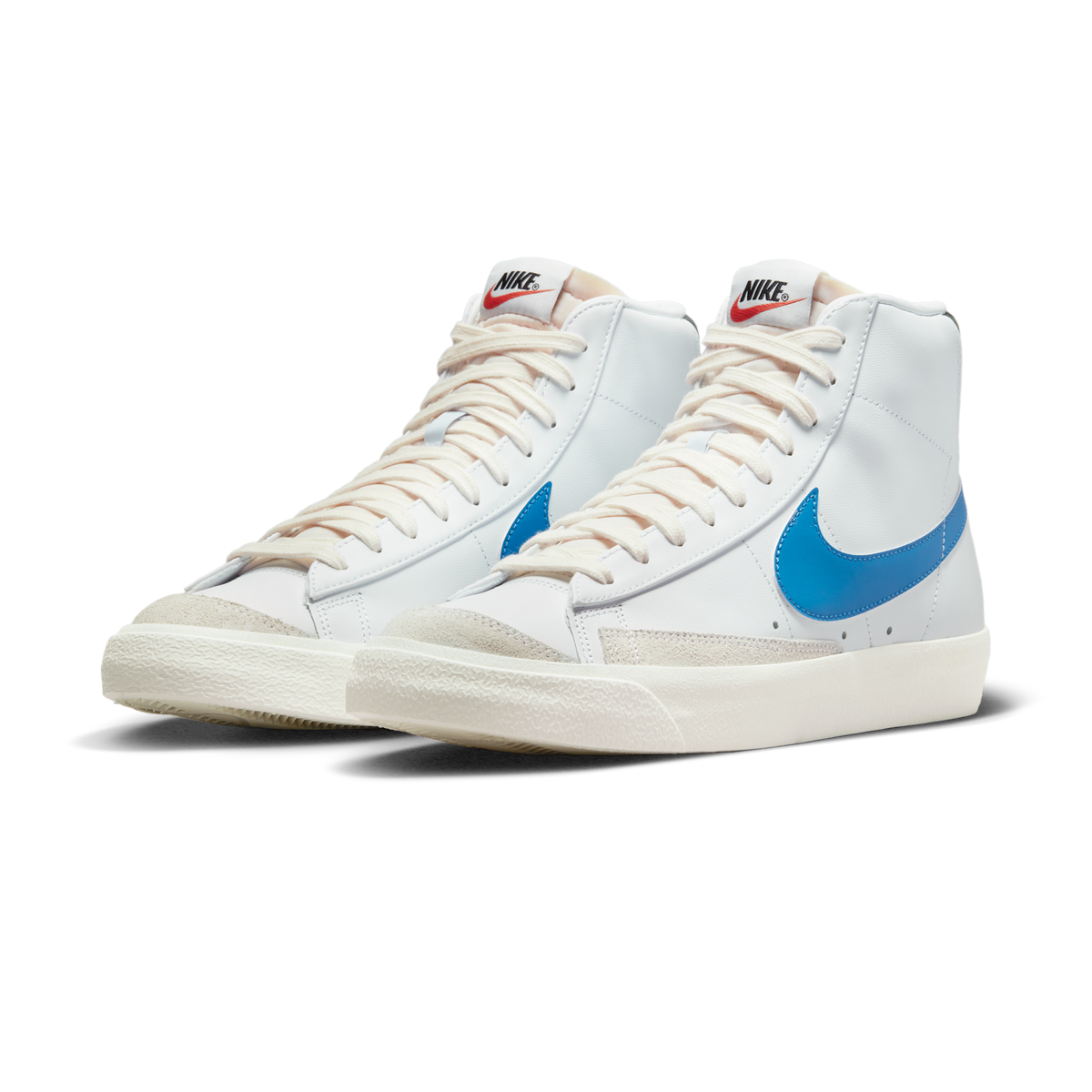 Nike Blazer Mid 77 Vintage White Light Photo Blue Black Sail | BQ6806-118