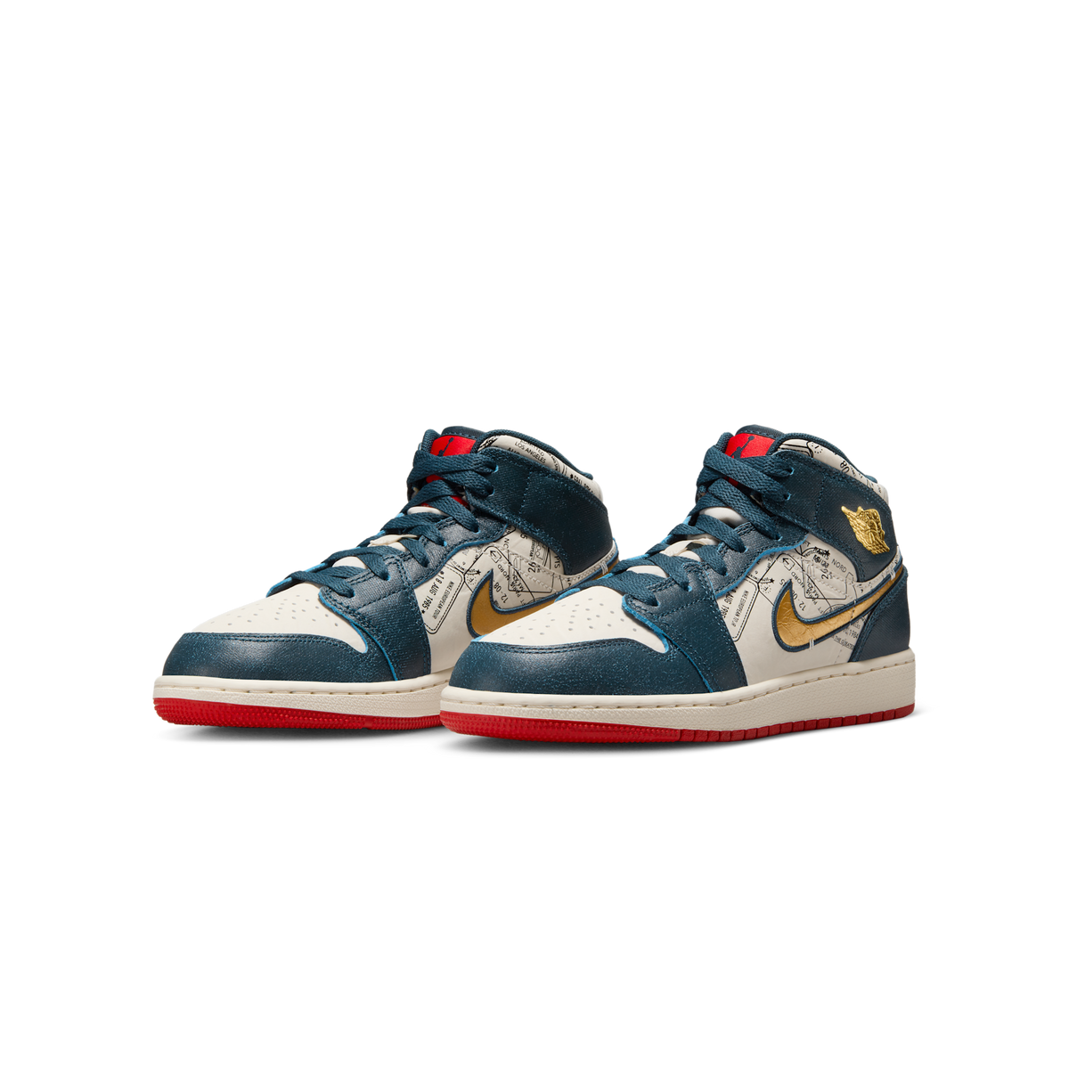 Jordan 1 Mid SE Take Flight Gold Swoosh (GS)