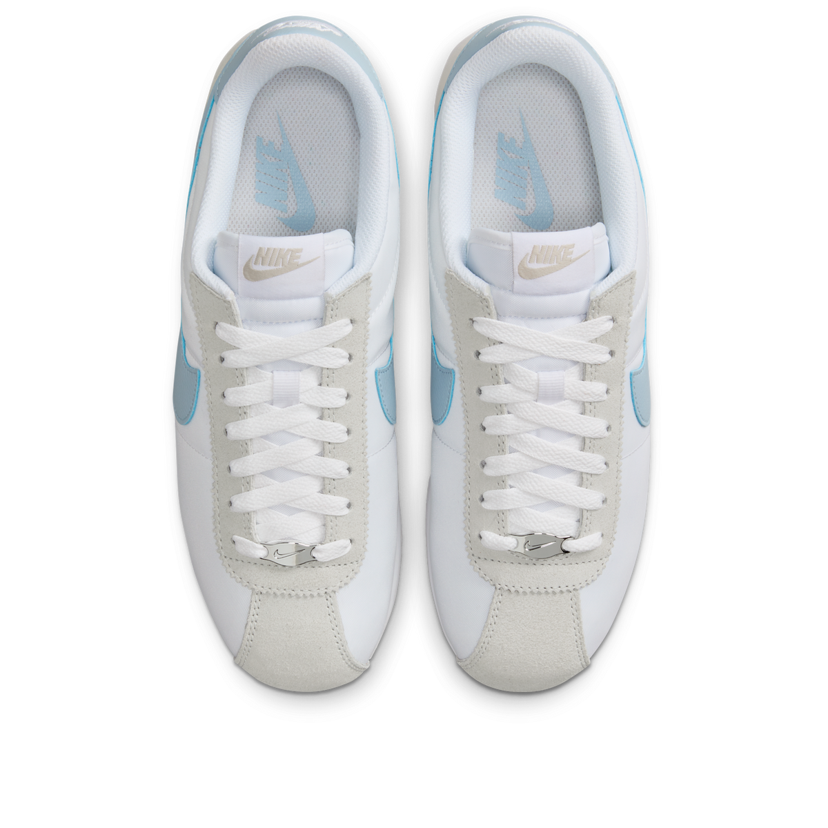 Nike Cortez Textile White Light Orewood Brown Summit White Light Armory Blue (Women's) | DZ2795-100