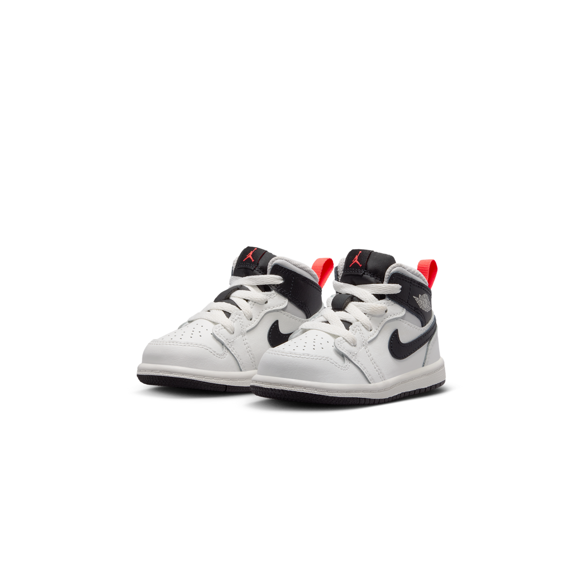Jordan 1 Mid Summit White Infrared Black (TD)