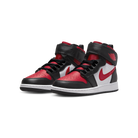Jordan 1 High FlyEase Black White Fire Red (GS)