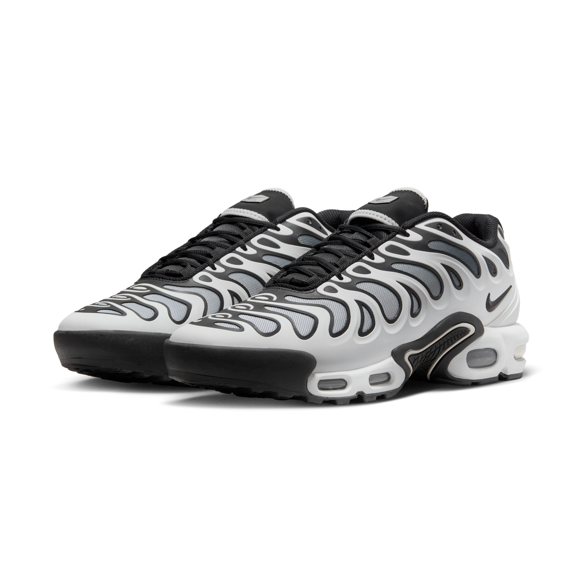 Nike Air Max Plus Drift White Black Metallic Silver