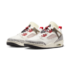 Jordan Spizike Low Sail Anthracite Coconut Milk Varsity Red