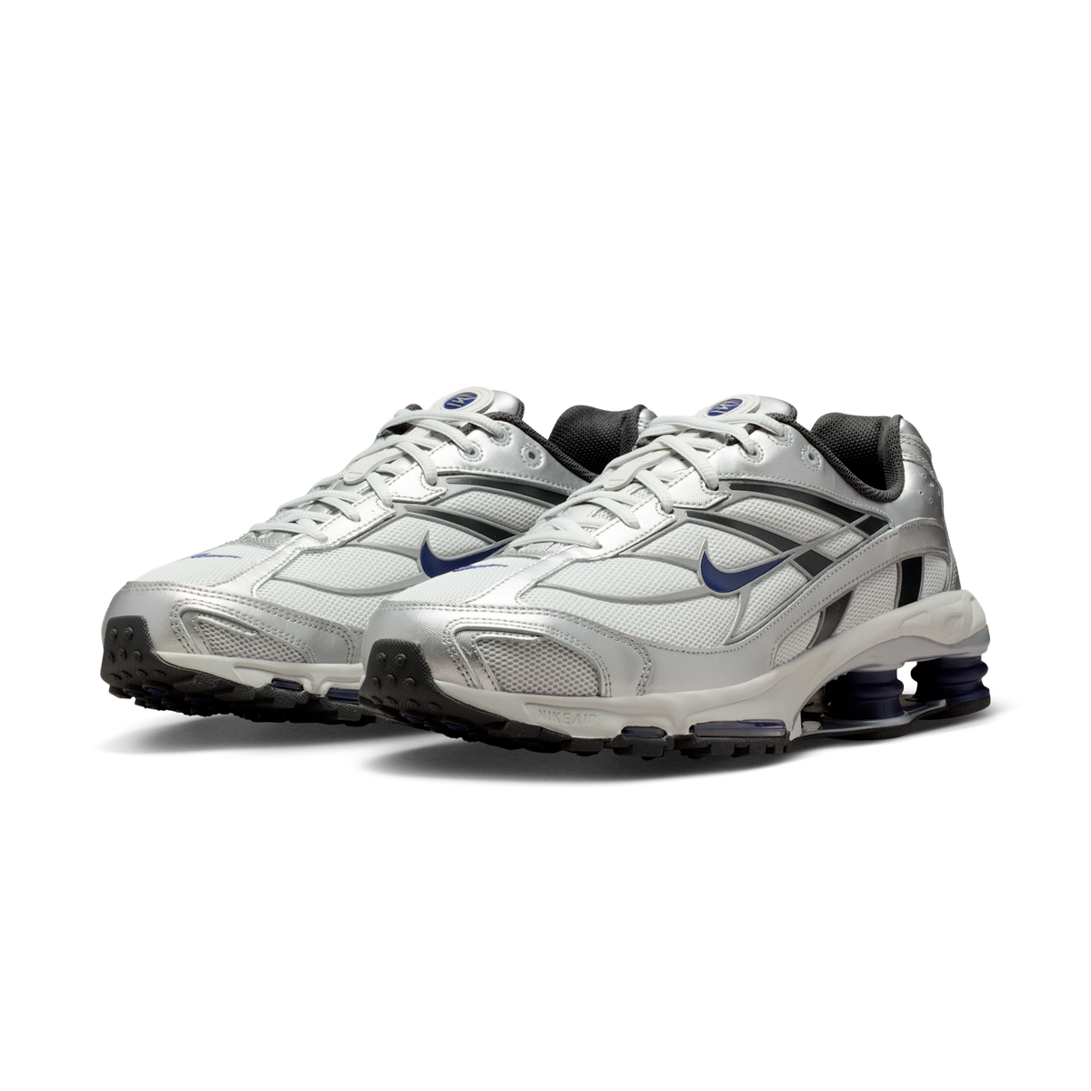 Nike Shox Ride 2 Photon Dust Metallic Silver Navy | IO1449-025