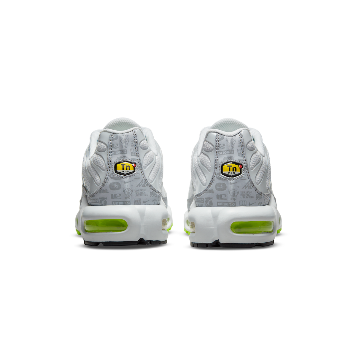 Nike Air Max Plus Platinum Grey Reflective Logos
