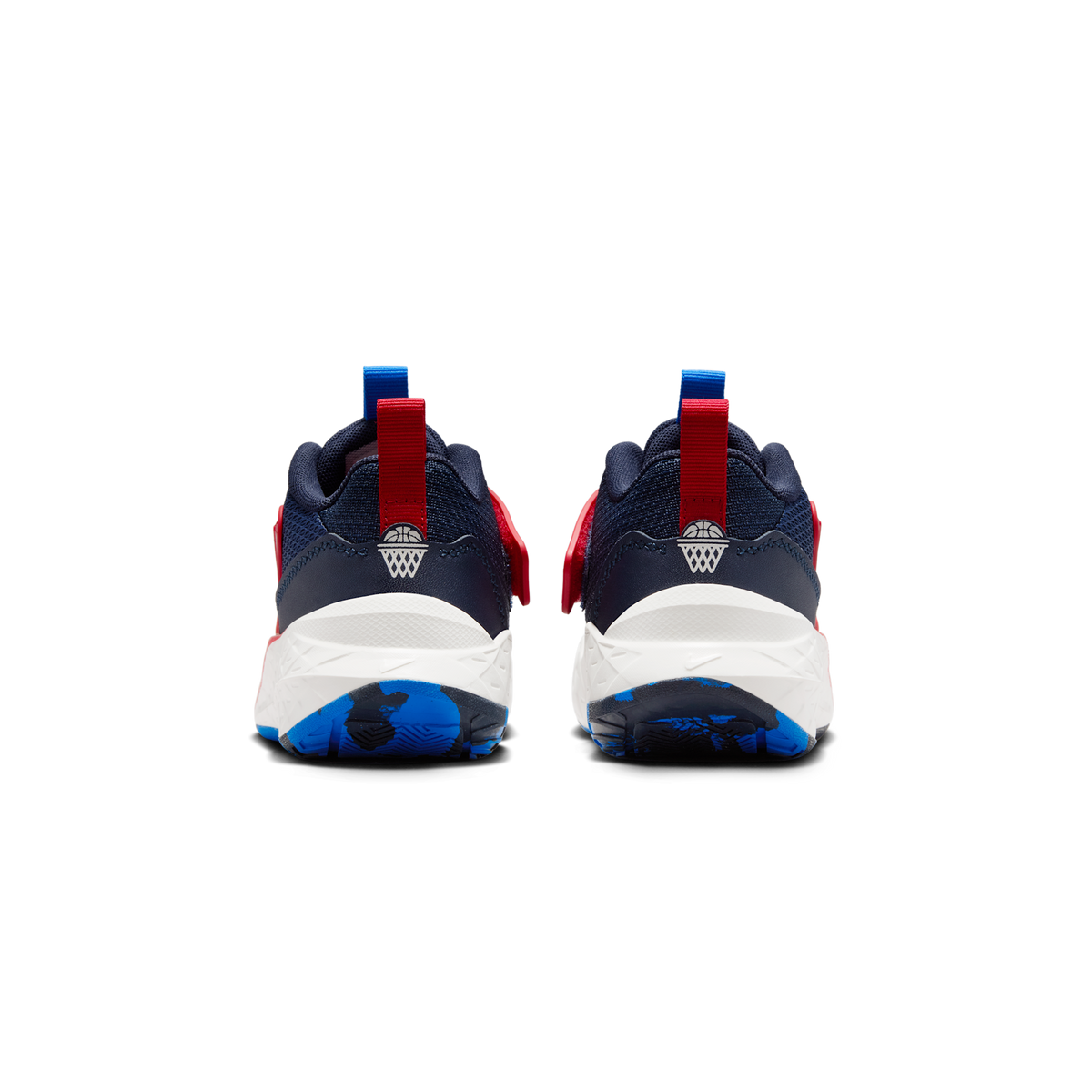 Nike Team Hustle D 12 Team Navy University Red Sail (PS)
