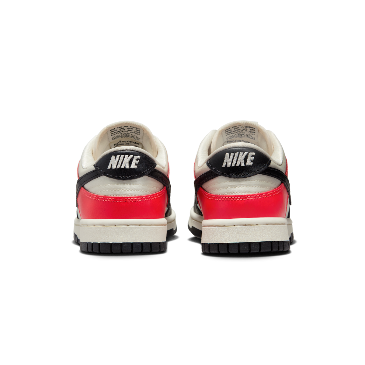 Nike Dunk Low Black Toe Bright Crimson (Women's) | HQ3423-635