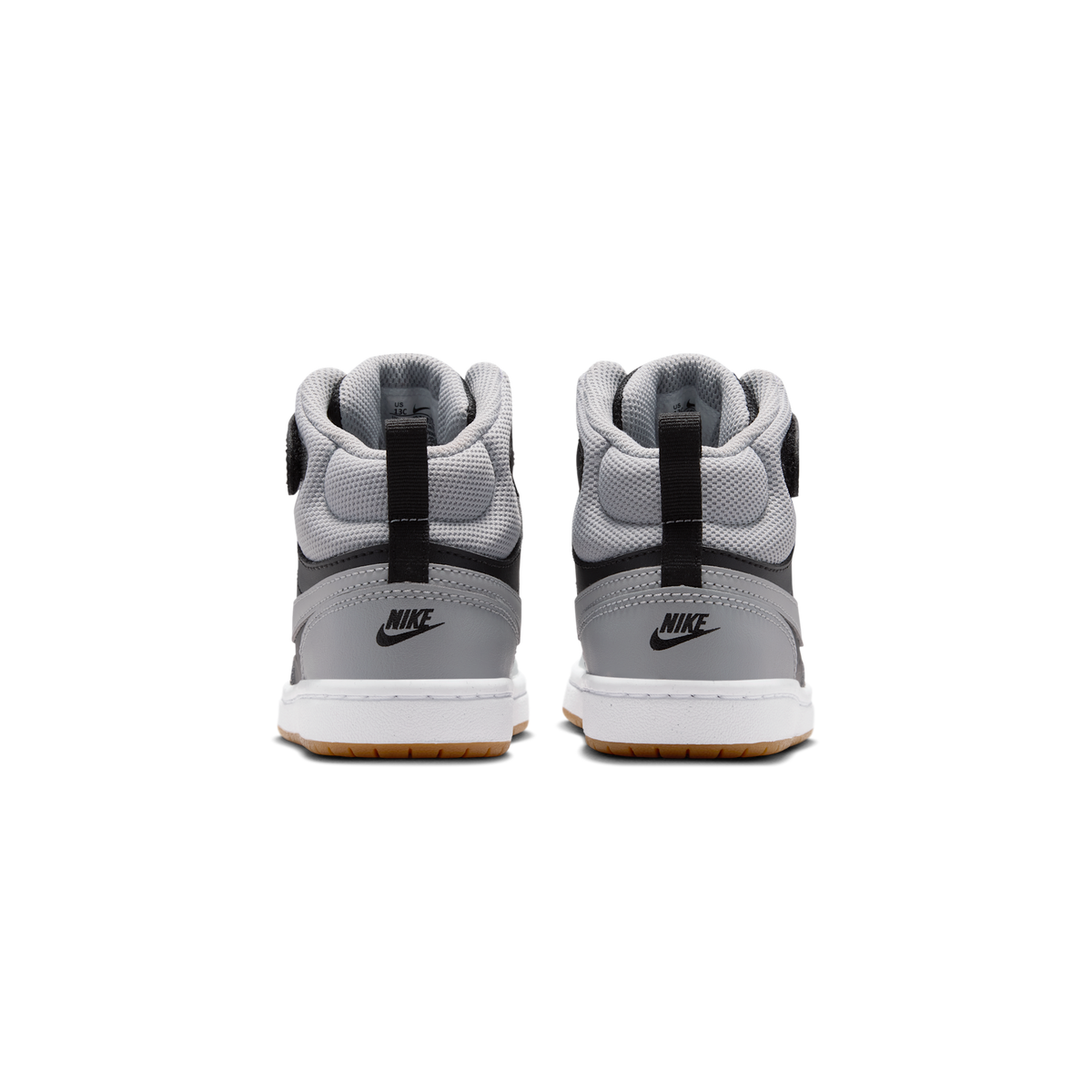 Nike Court Borough Mid 2 Black Light Smoke Grey Gum (PS)