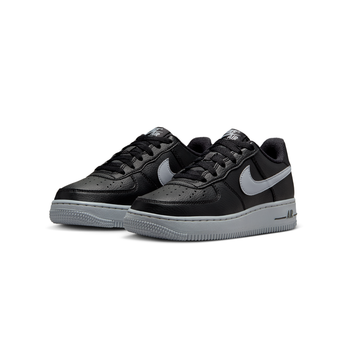 Nike Air Force 1 Low Black Wolf Grey (GS)