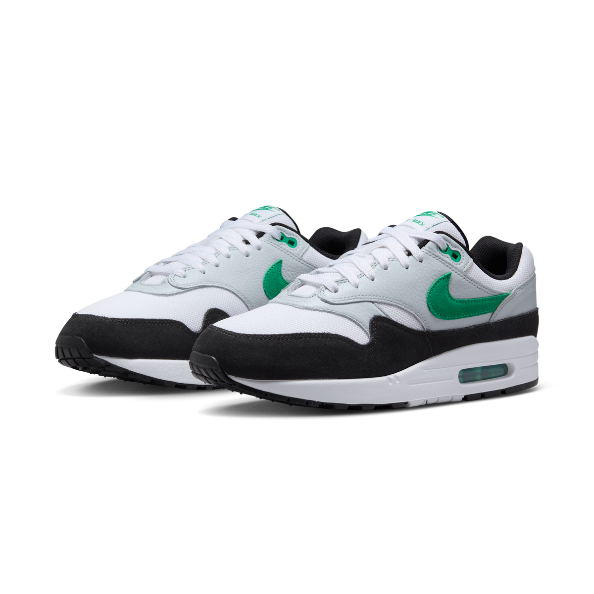 Nike Air Max 1 White Black Stadium Green