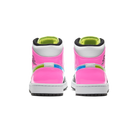 Jordan 1 Mid White Black Cyber Pink