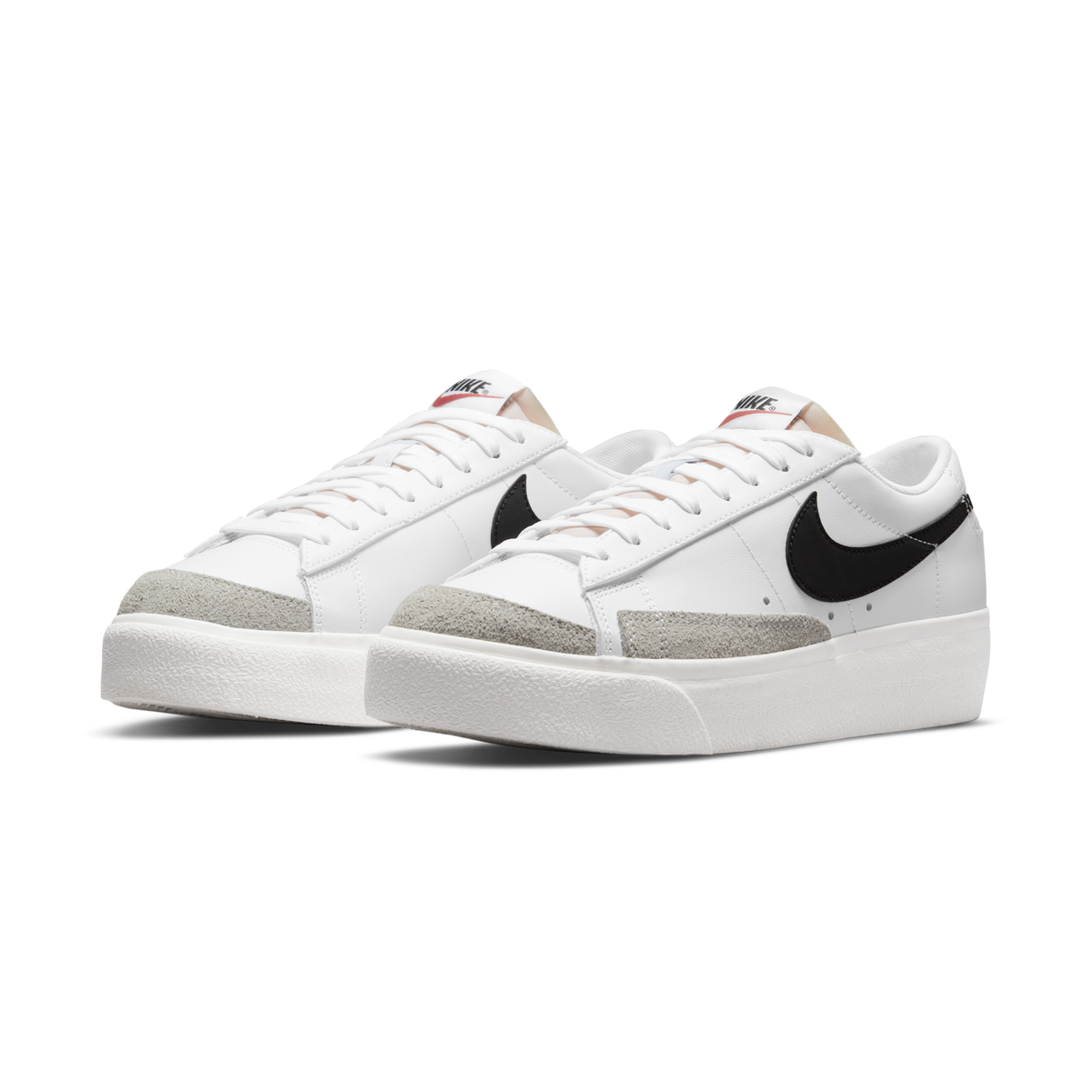 Nike Blazer Low Platform White Black (Women's) | DJ0292-101