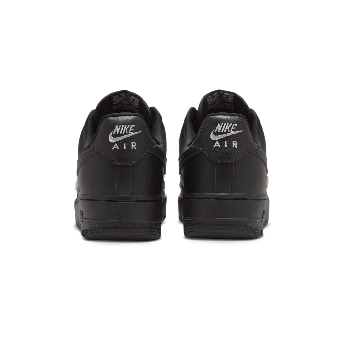 Nike Air Force 1 Low '07 LX Black Silver Mini Swoosh (Women's)