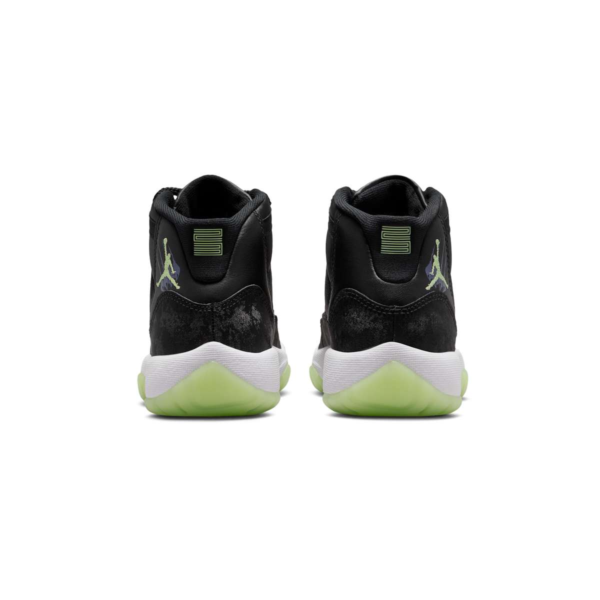 Jordan 11 Retro Black Barely Volt (GS)